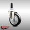 Service Caster 4 Inch 316SS Black Polyurethane Wheel Swivel 7/8 Inch Expanding Stem Caster SCC-SS316EX20S414-PPUB-BLK-78 - alternate 3